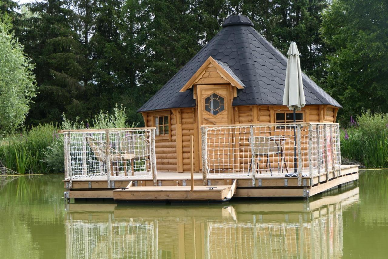 Les Cabanes Flottantes Givrauval Экстерьер фото